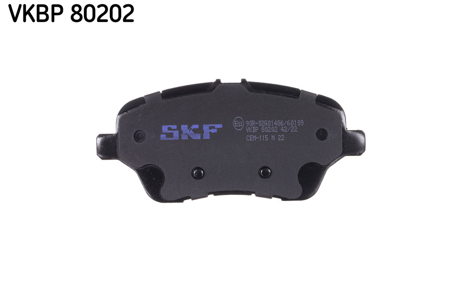 SKF Fékbetét, mind VKBP80202_SKF